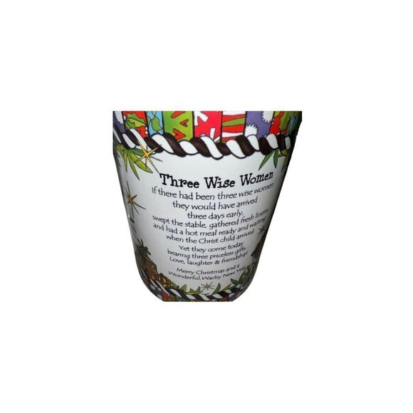 Suzy Toronto Coffee Mug, "Three Wise Women" Ceramic Drinkware Tea Coffee… - Picture 2 of 4
